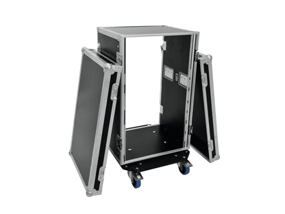 ROADINGER Rack Profi 18HE 45cm mit Rollen