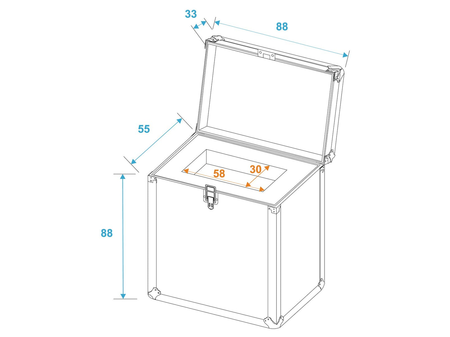 ROADINGER Zigaretten-Case sw