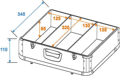 ROADINGER CD-Case ALU Digital-Booking abgerundet rt