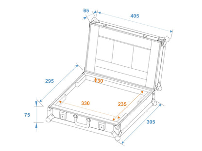 ROADINGER Laptop-Case LC-13 maximal 325x230x30mm