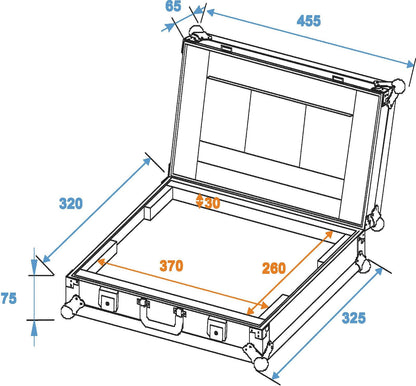 ROADINGER Laptop-Case LC-15 maximal 370x255x30mm