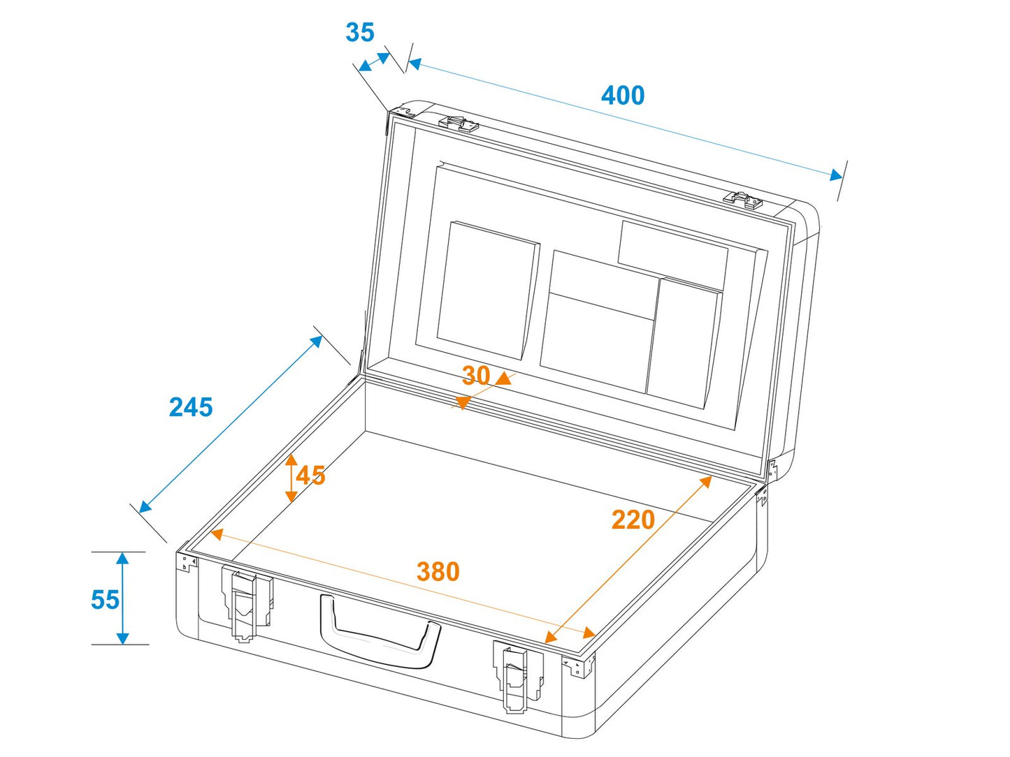 ROADINGER Laptop-Case MB-13