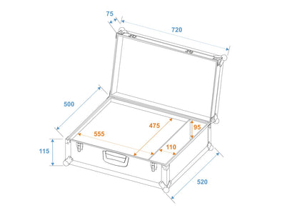 ROADINGER Universal-Koffer-Case K-2