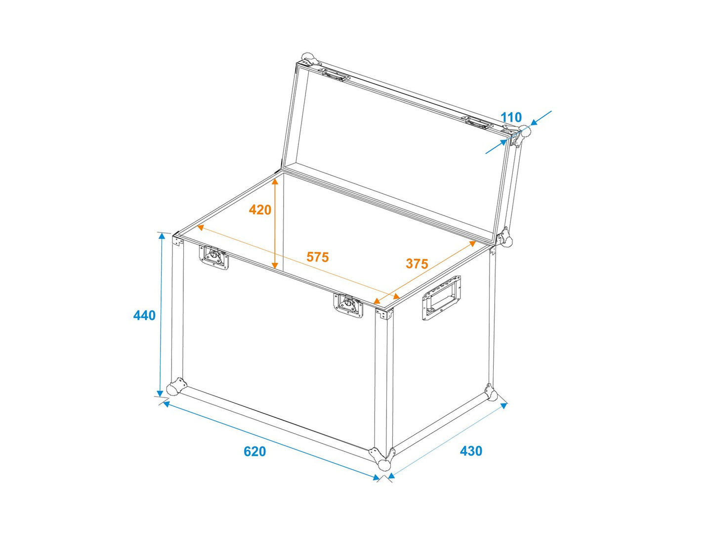 ROADINGER Universal-Transport-Case UC-645