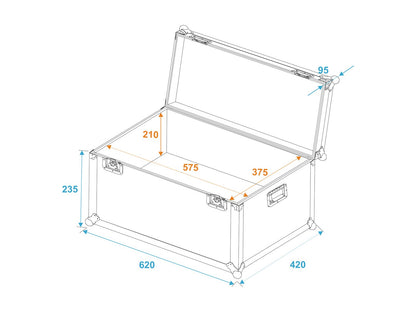 ROADINGER Universal-Transport-Case 60x40x30cm