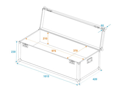 ROADINGER Universal-Transport-Case 100x40x30cm