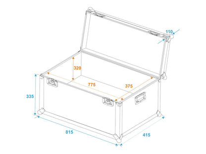 ROADINGER Universal-Transport-Case 80x40cm