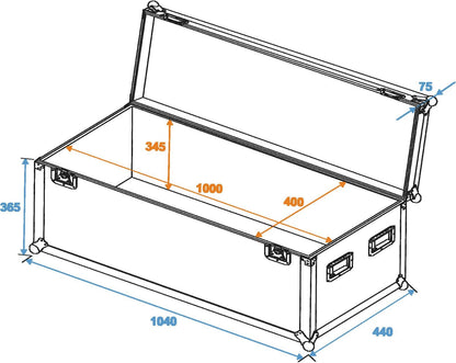 ROADINGER Universal-Case Profi 100x40x40cm