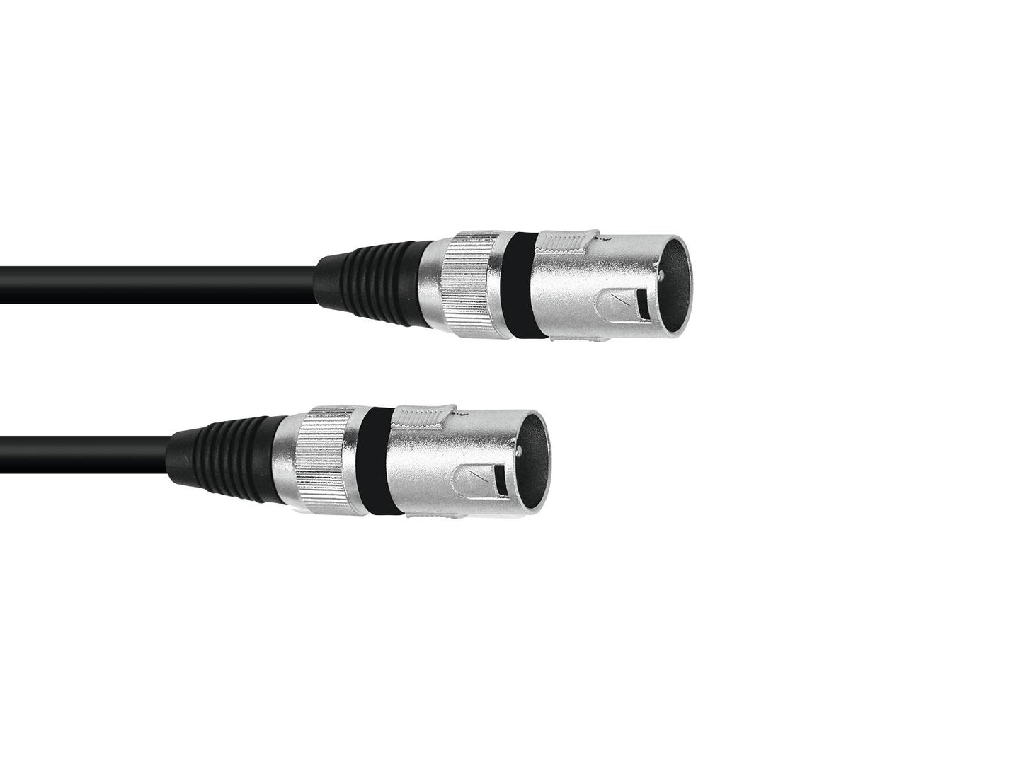 OMNITRONIC Adapterkabel XLR(M)/XLR(M) 02m sw