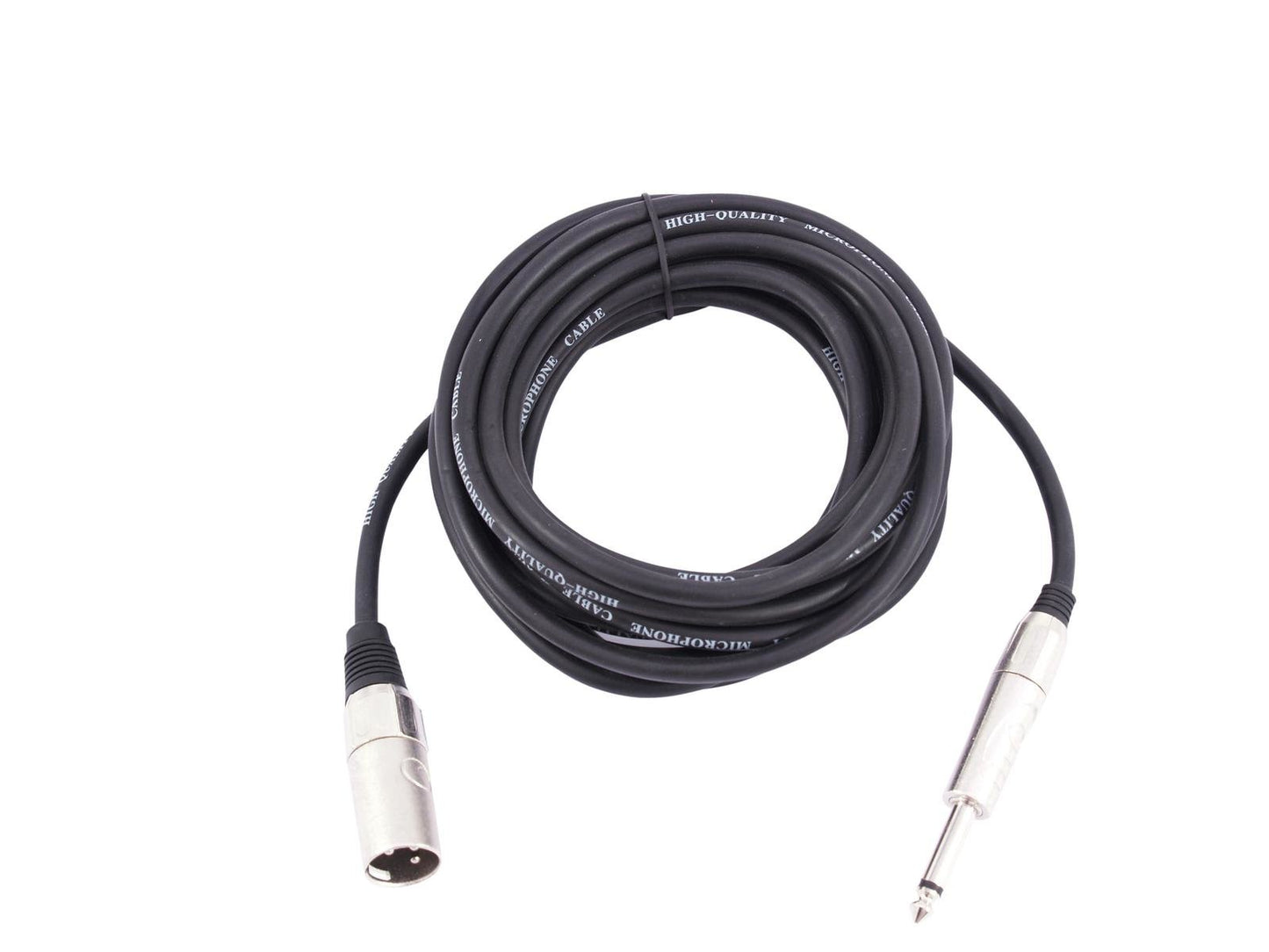 OMNITRONIC Adapterkabel XLR(M)/Klinke mono 10m sw