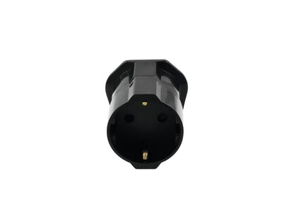 OMNITRONIC Adapter EU/UK Stecker 13A sw