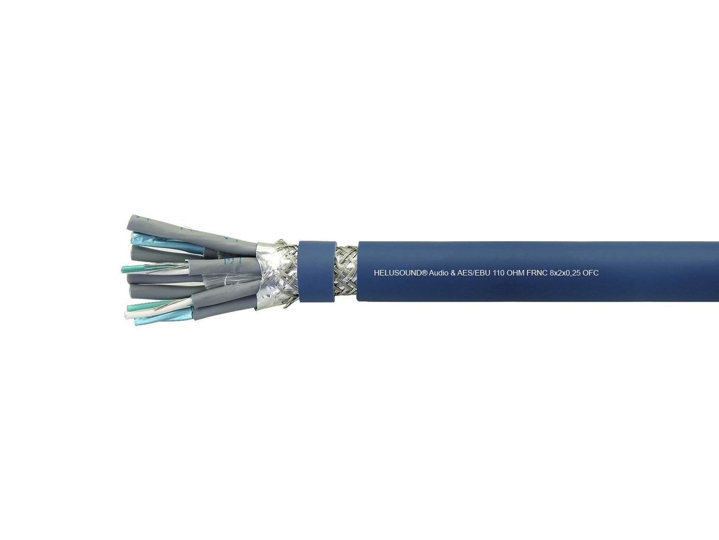 HELUKABEL Audiokabel 8x2x025 AES/EBU 100m