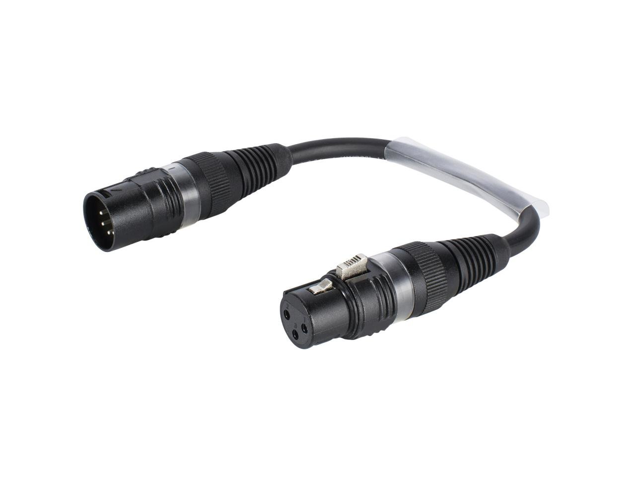 SOMMER CABLE Adapterkabel 3pol XLR(F)/5pol XLR(M)015m