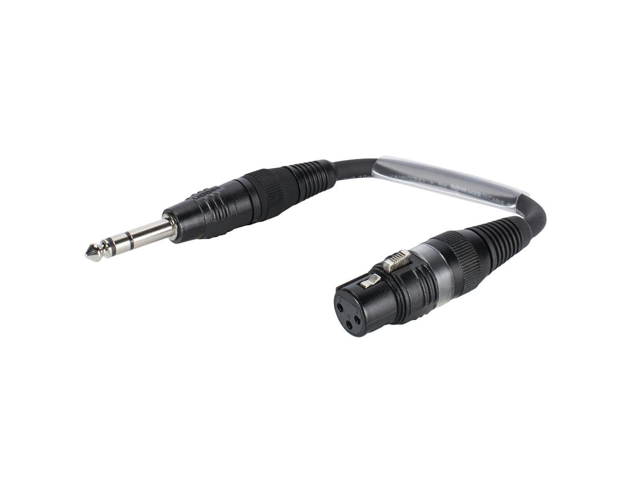 SOMMER CABLE Adapterkabel XLR(F)/Klinke stereo 015m