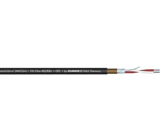 SOMMER CABLE DMX Kabel 2x022 100m sw SC-Semicolon