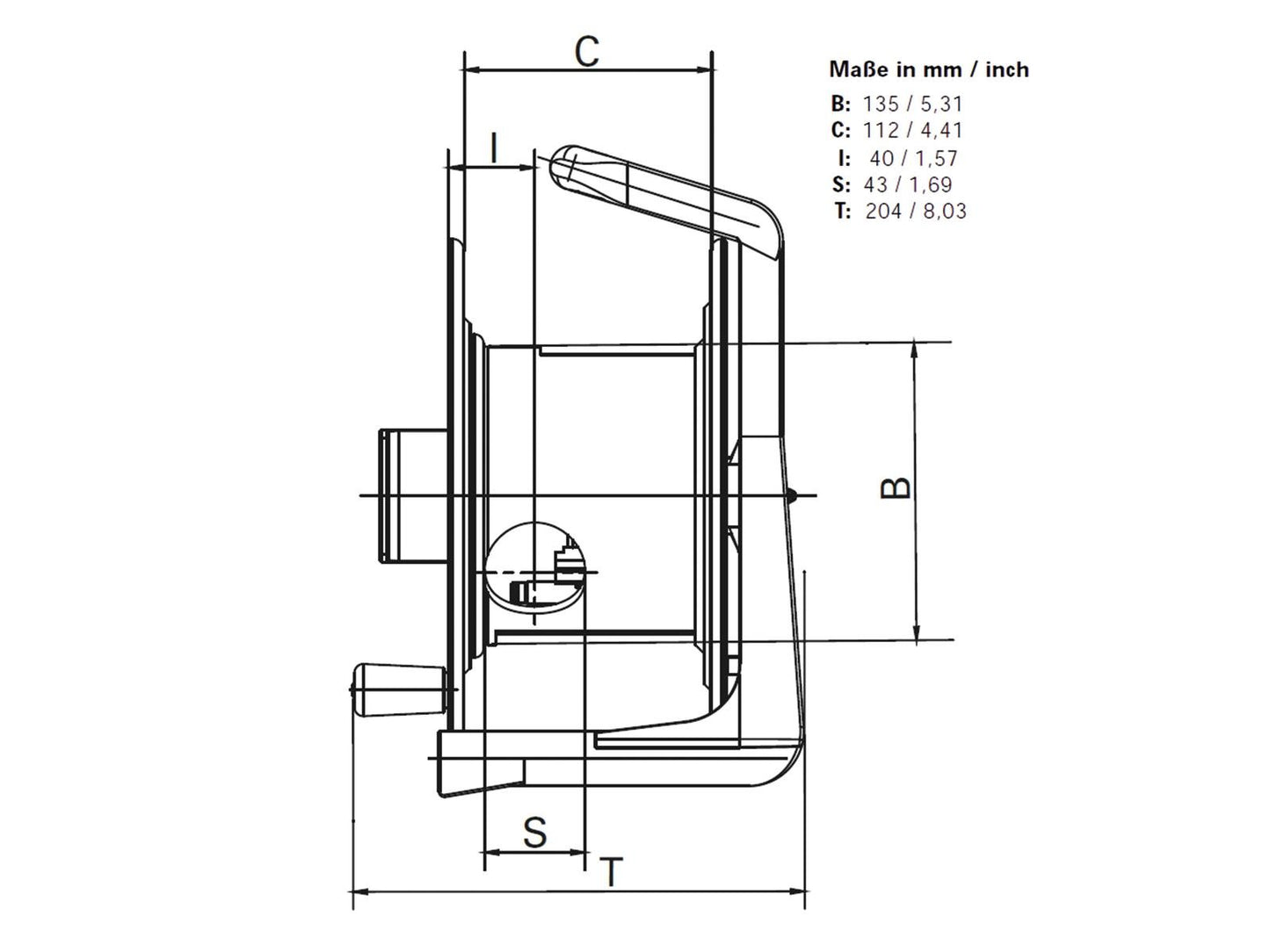 SCHILL Kabeltrommel GT 235.RM