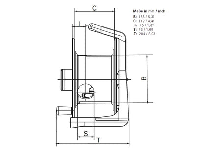 SCHILL Kabeltrommel GT 235.RM