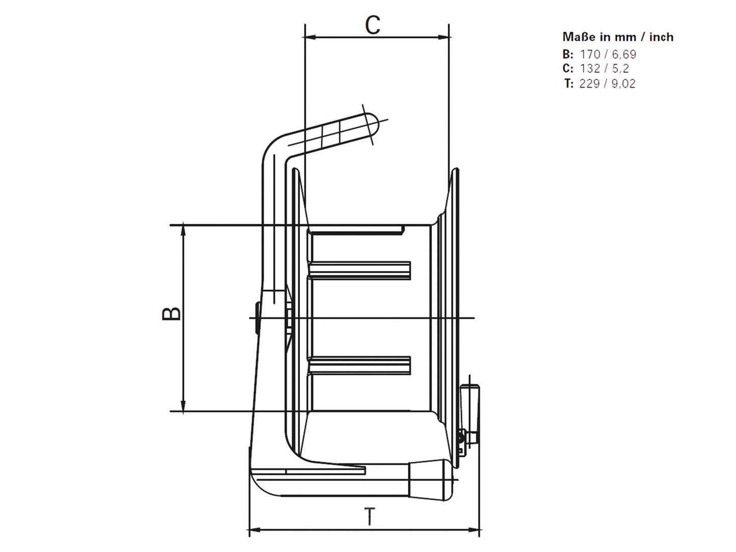 SCHILL Kabeltrommel GT 310.SO