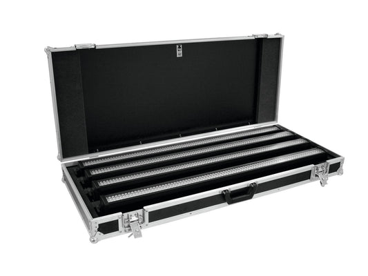 ROADINGER Flightcase 4x LED BAR-252 RGB