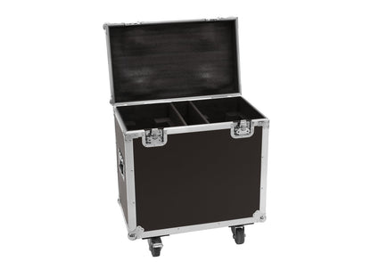 ROADINGER Flightcase 2x TMH-X12 mit Rollen