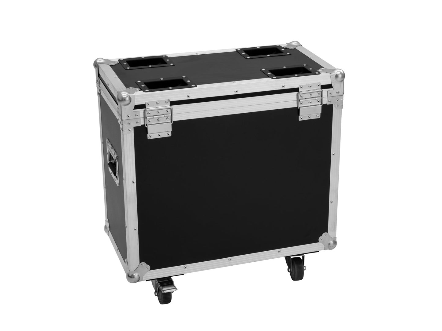 ROADINGER Flightcase 2x TMH-S200 mit Rollen