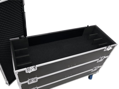 ROADINGER Flightcase 12x LED-Leiste mit Rollen