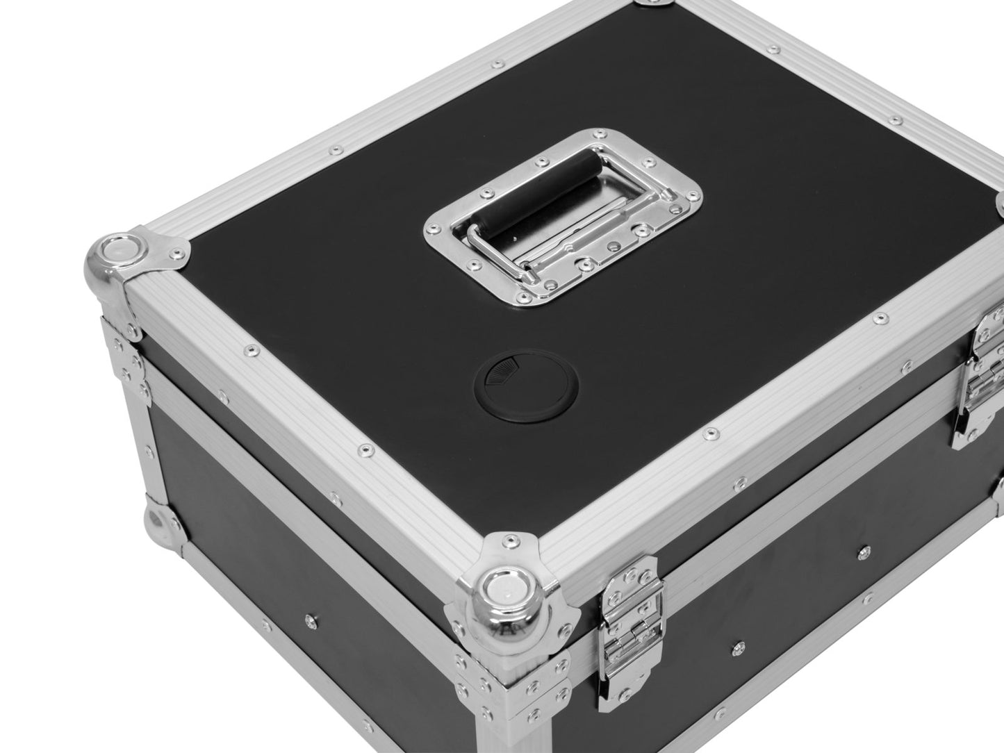 ROADINGER Flightcase EC-AU4 4x AKKU UP 4 QCL Spot QuickDMX