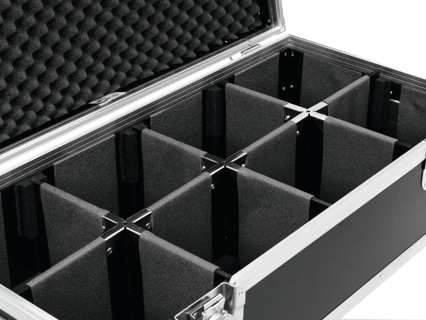 ROADINGER Flightcase 8x AKKU UP-4