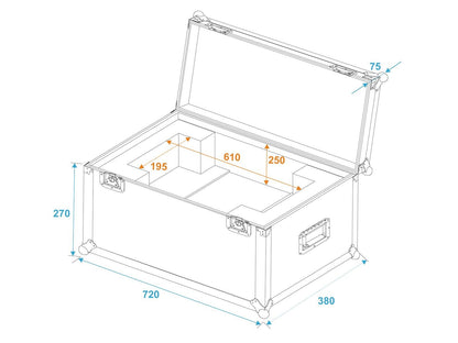 ROADINGER Flightcase SL-160/SL-350