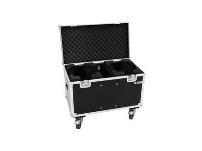 ROADINGER Flightcase 2x TMH-X5 mit Rollen