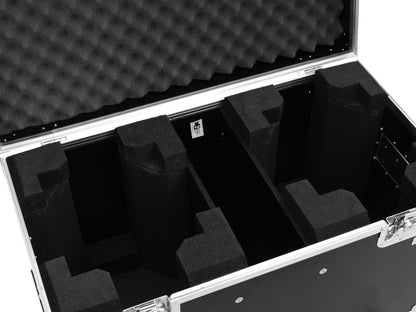 ROADINGER Flightcase 2x TMH-X5 mit Rollen