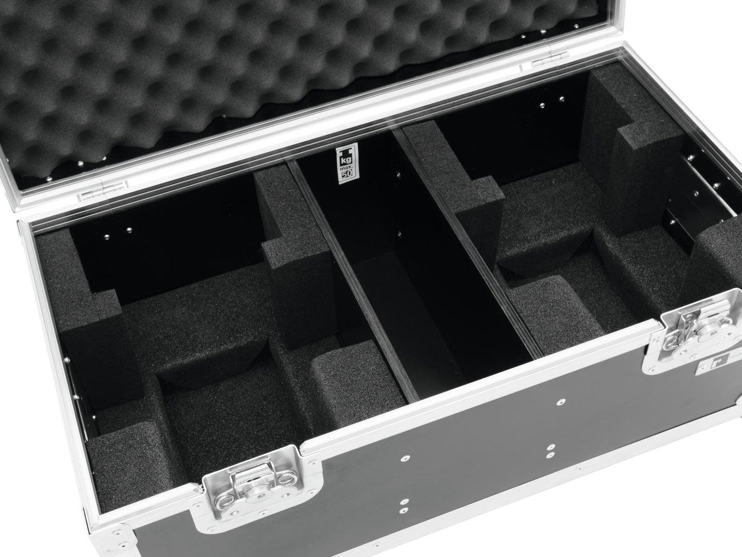 ROADINGER Flightcase 2x THA-40 PC