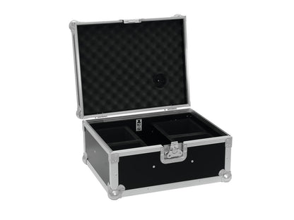 ROADINGER Flightcase 4x AKKU UP 4 QCL Spot QuickDMX