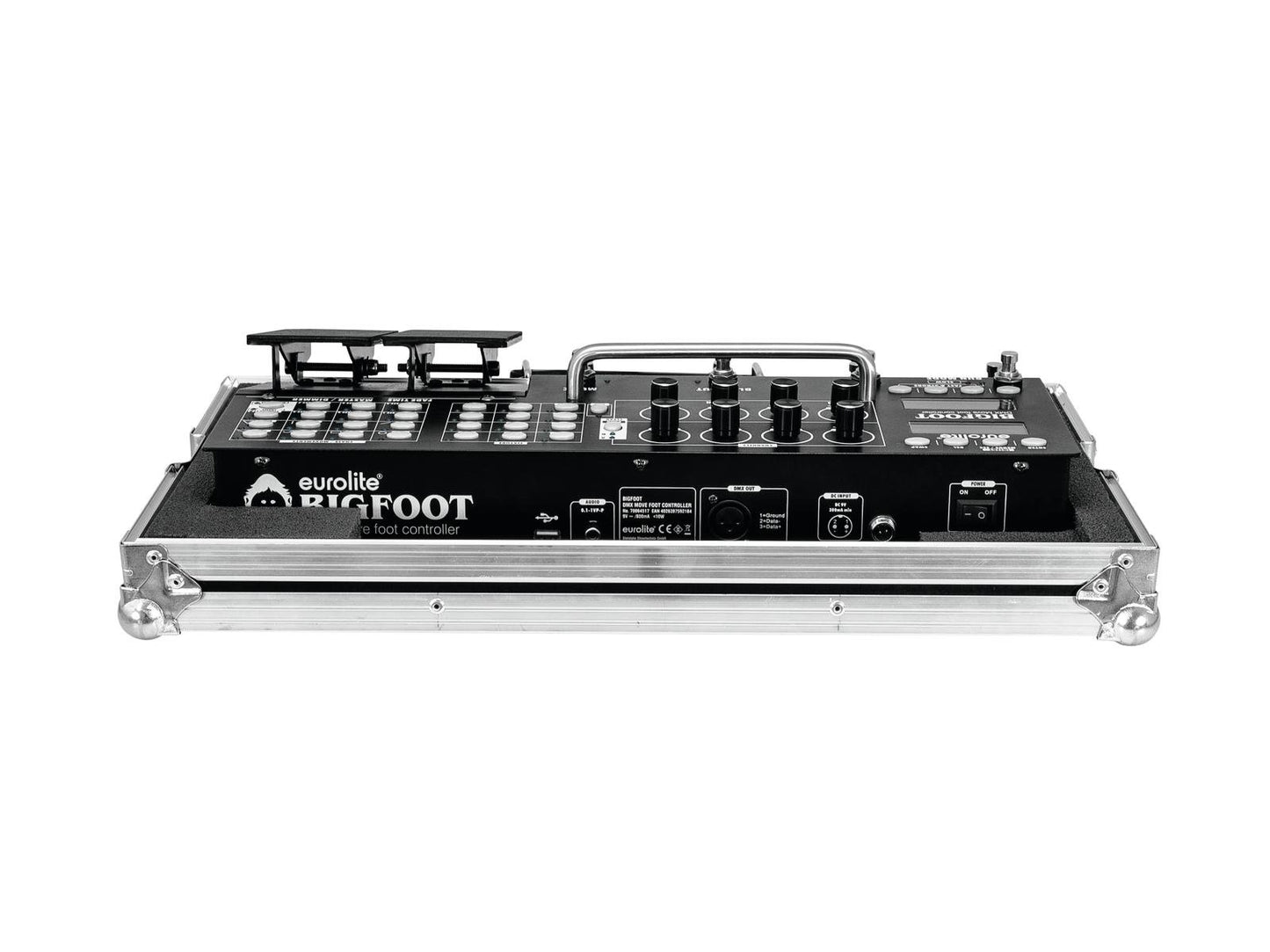 ROADINGER Flightcase DMX Move Bigfoot