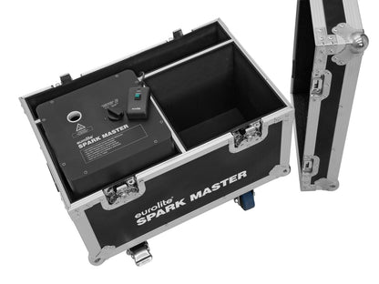 ROADINGER Flightcase 2x Spark Master mit Rollen