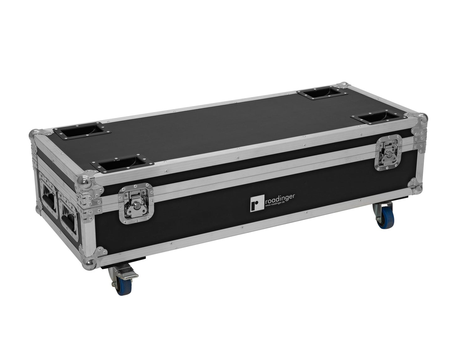 ROADINGER Flightcase 8x AKKU UP-4 QuickDMX mit Ladefunktion