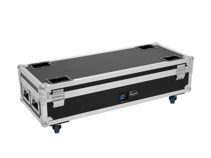 ROADINGER Flightcase 8x AKKU UP-4 QuickDMX mit Ladefunktion