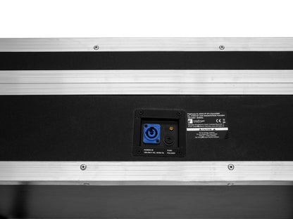 ROADINGER Flightcase 8x AKKU IP UP-4 QuickDMX mit Ladefunktion