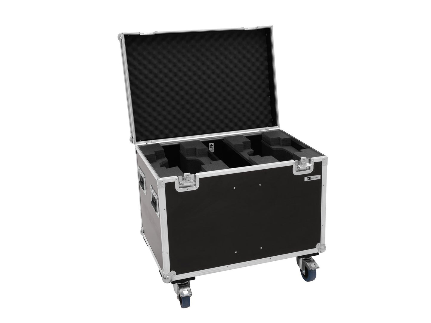 ROADINGER Flightcase 2x LED TMH-X10