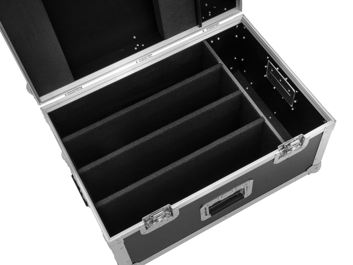 ROADINGER Flightcase 4x LED Super Strobe