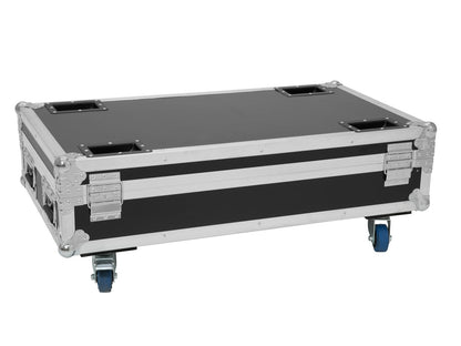 ROADINGER Flightcase 4x AKKU BAR-6 QCL mit Ladefunktion