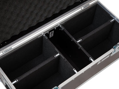 ROADINGER Flightcase 4 x LED CBB-2 COB Leiste