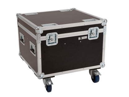 ROADINGER Flightcase 4x LED Theatre COB 100 Serie mit Rollen