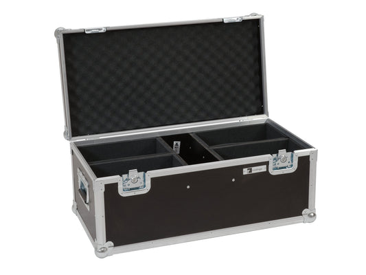 ROADINGER Flightcase 4x LED CBB-2WW/CW Fairlight