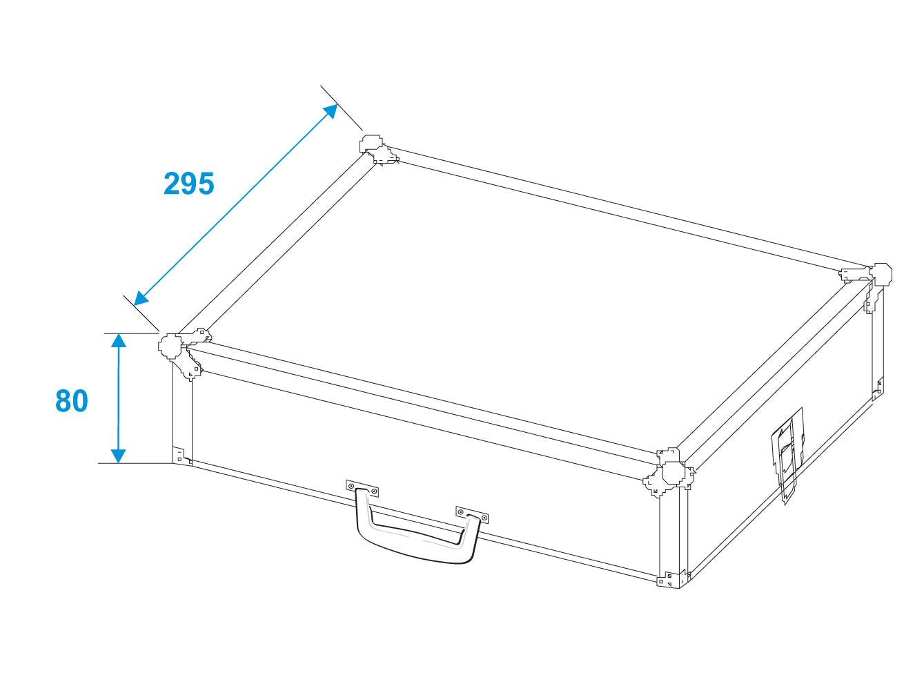 ROADINGER Flightcase Easy Show