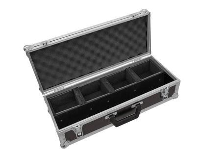 ROADINGER Flightcase 4x AKKU Mini IP UP-4 QCL Spot