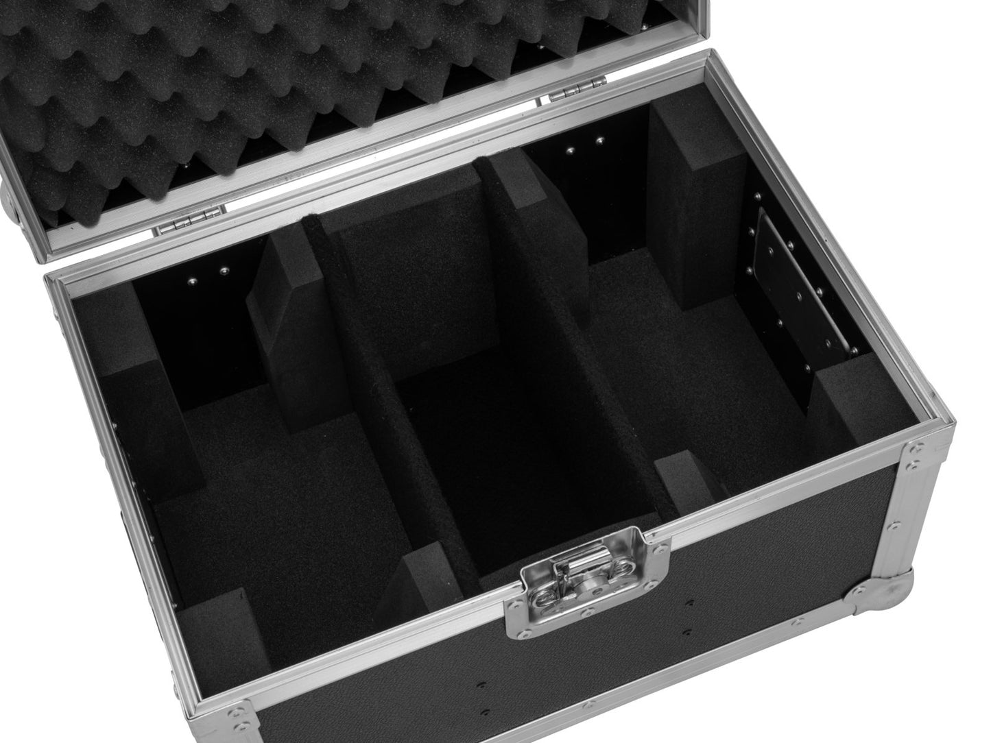 ROADINGER Flightcase 2x LED CLS-9 QCL RGB/WW 9x7W