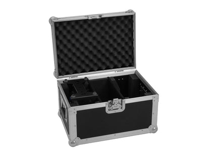 ROADINGER Flightcase 2x LED CLS-9 QCL RGB/WW 9x7W