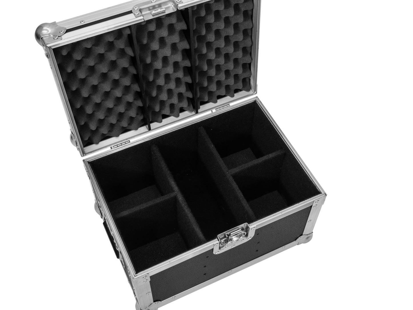 ROADINGER Flightcase 4x SILENT PAR 6 QCL FLOOR