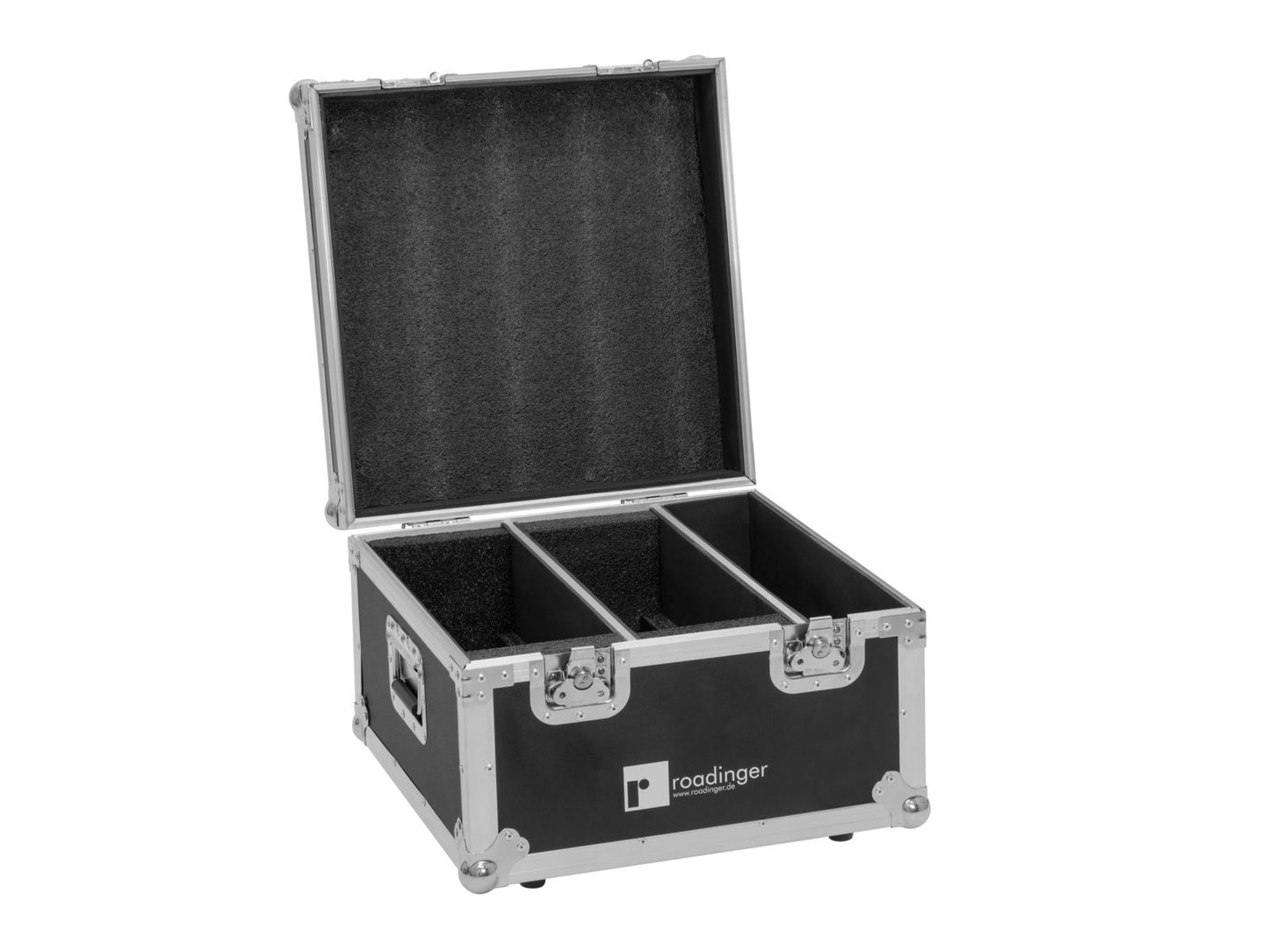 ROADINGER Flightcase 2x LED CLS-18 QCL RGB/WW